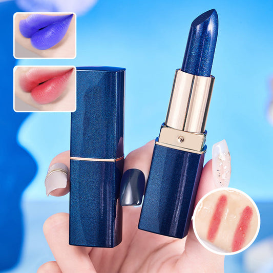 Labial Azul que cambia de Color - KissBlue™