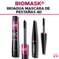 BIOAQUA MASCARA DE PESTAÑAS 4D - BIOMASK®
