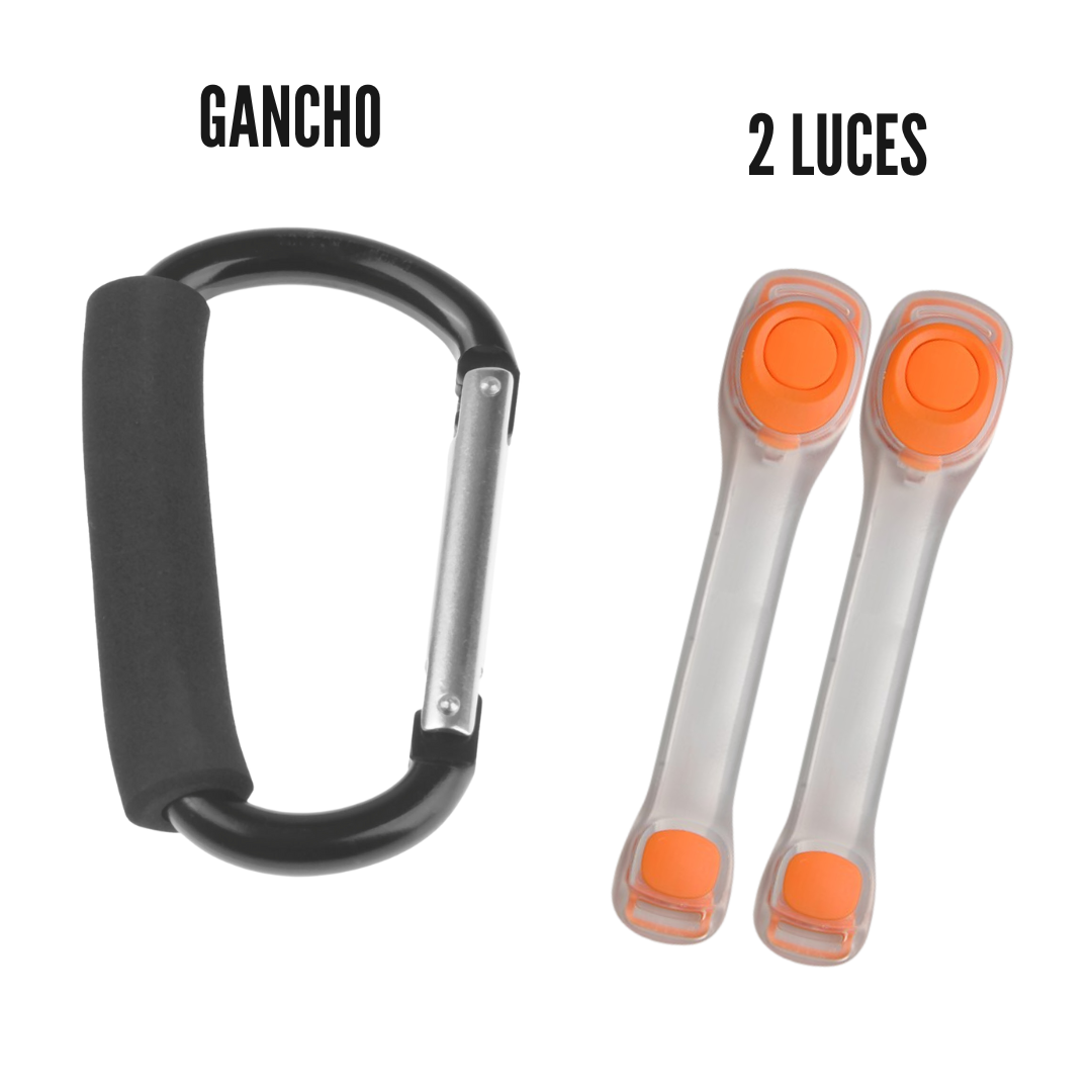 Pack Gancho Metálico + 2 Luces Deportivas