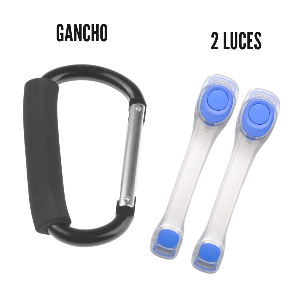 Pack Gancho Metálico + 2 Luces Deportivas