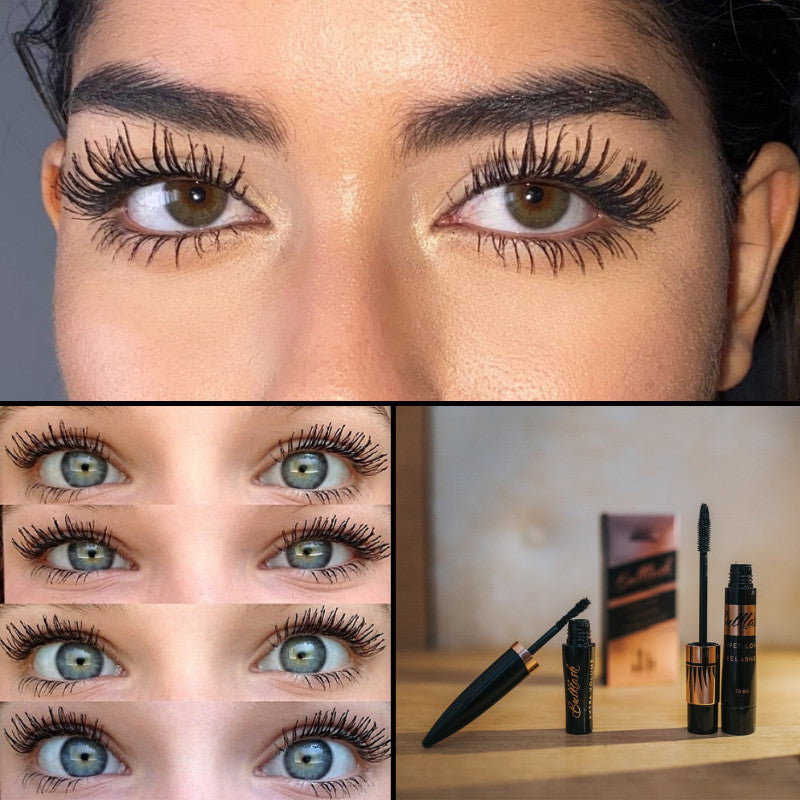 MASCARA DE PESTAÑAS 4D DE FIBRAS DE SEDA
