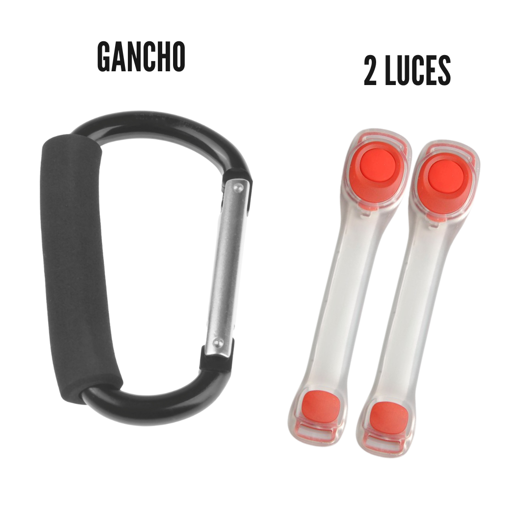 Pack Gancho Metálico + 2 Luces Deportivas