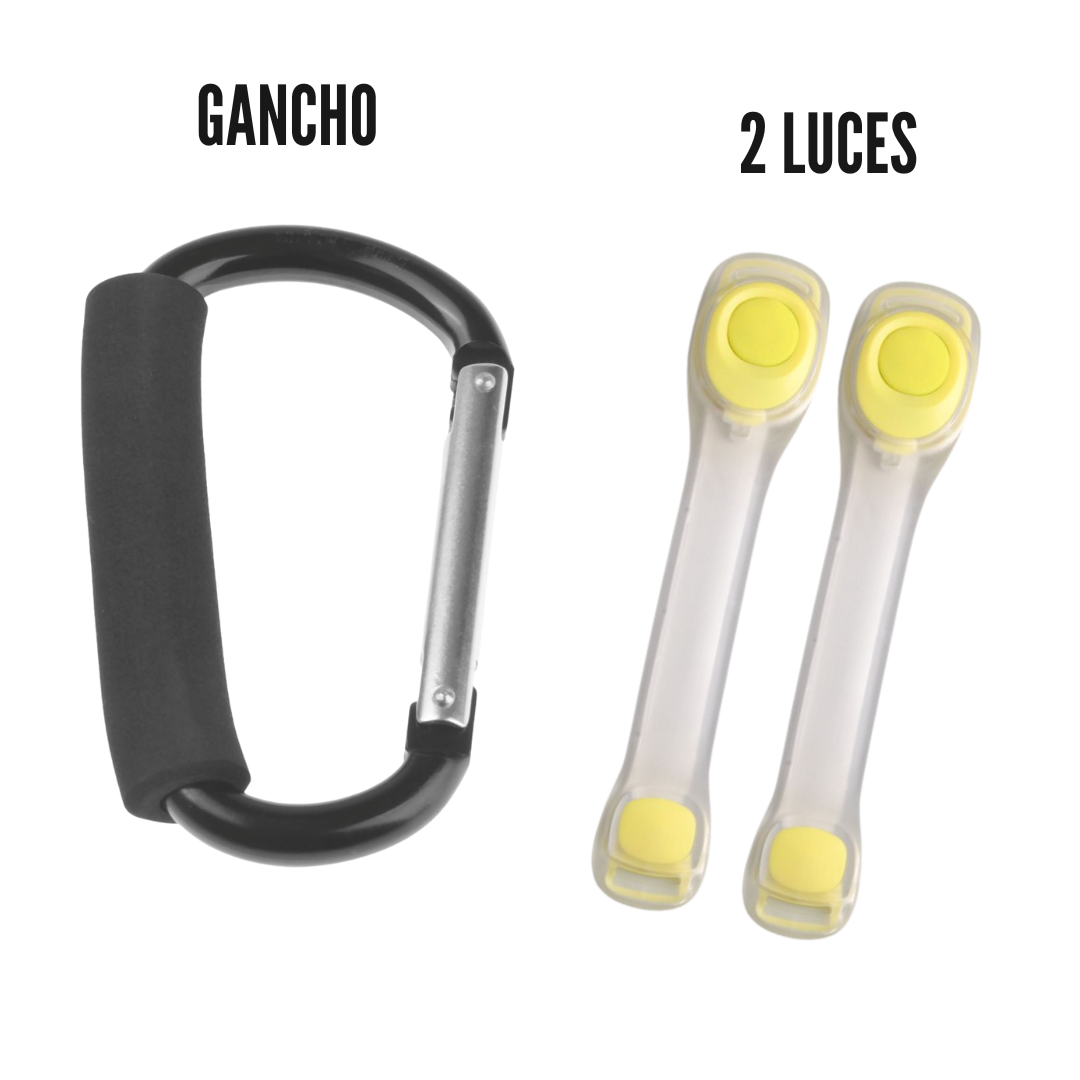 Pack Gancho Metálico + 2 Luces Deportivas