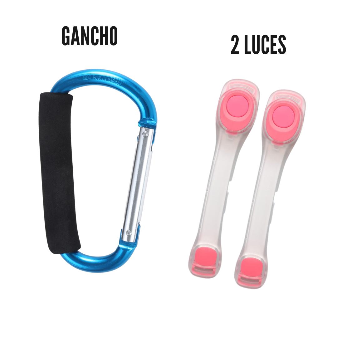 Pack Gancho Metálico + 2 Luces Deportivas