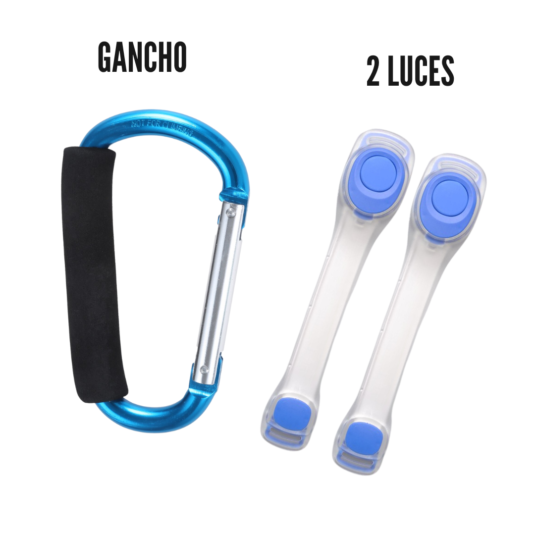 Pack Gancho Metálico + 2 Luces Deportivas