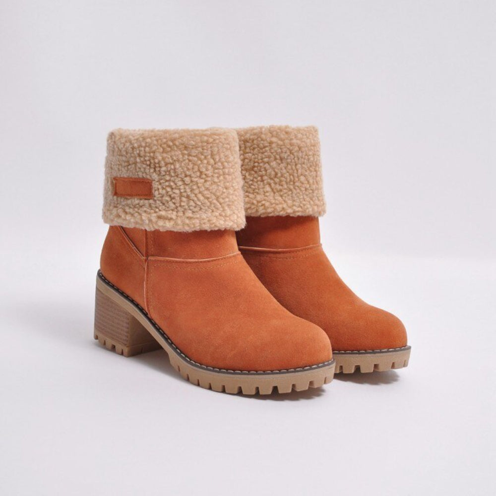 Botas Plegables con Forro de Piel - Emilia™