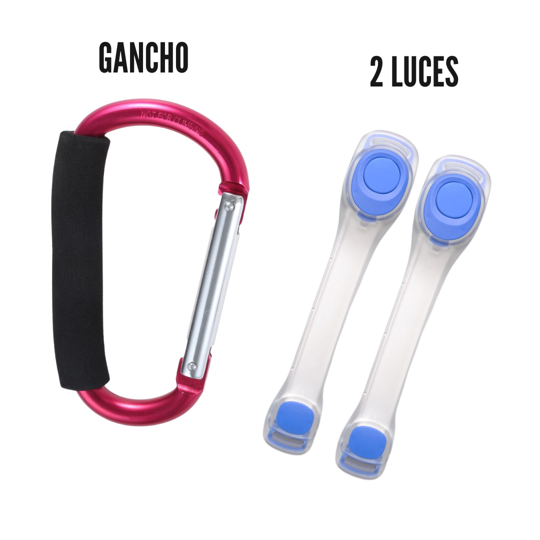 Pack Gancho Metálico + 2 Luces Deportivas