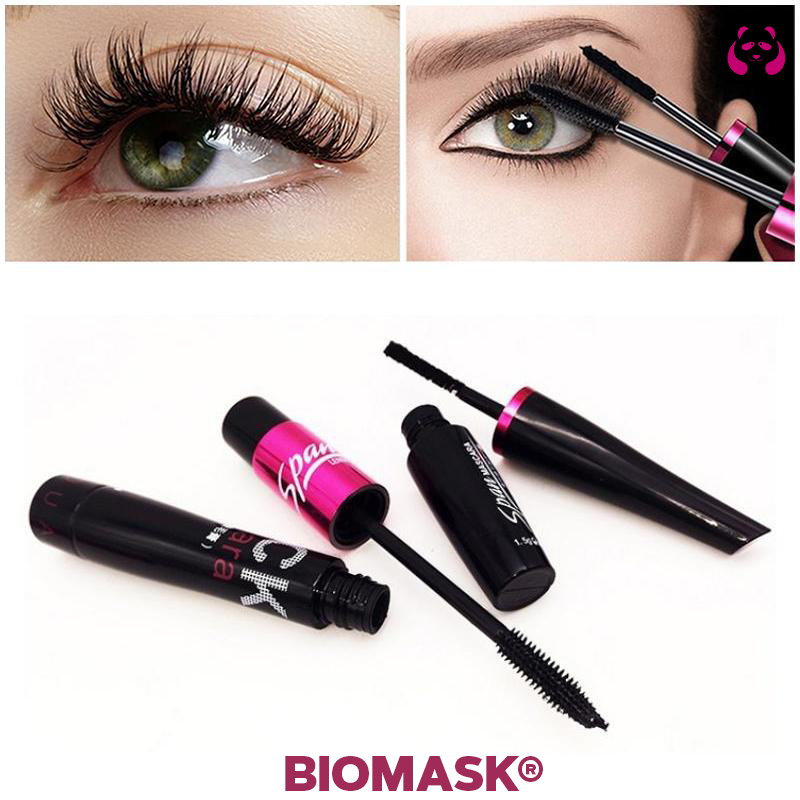 BIOAQUA MASCARA DE PESTAÑAS 4D - BIOMASK®