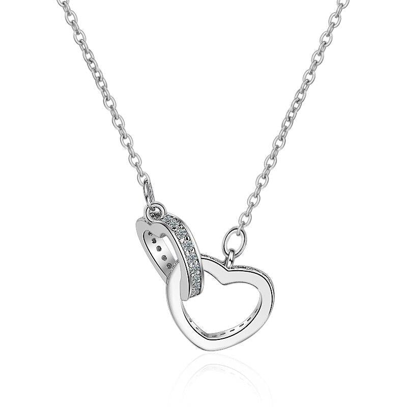 Suegra a Nuera - EL AMOR TE HIZO MI HIJA - Collar de Doble Corazón