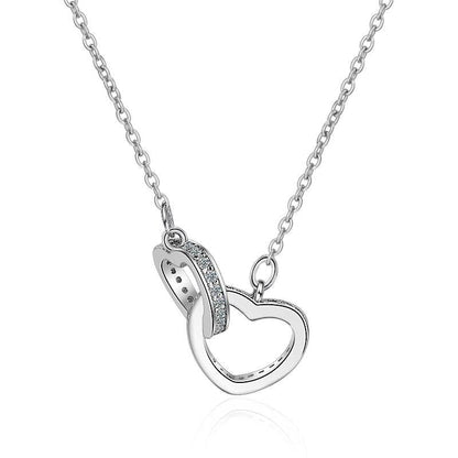 Suegra a Nuera - EL AMOR TE HIZO MI HIJA - Collar de Doble Corazón