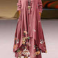 Vestido Flower Velvet