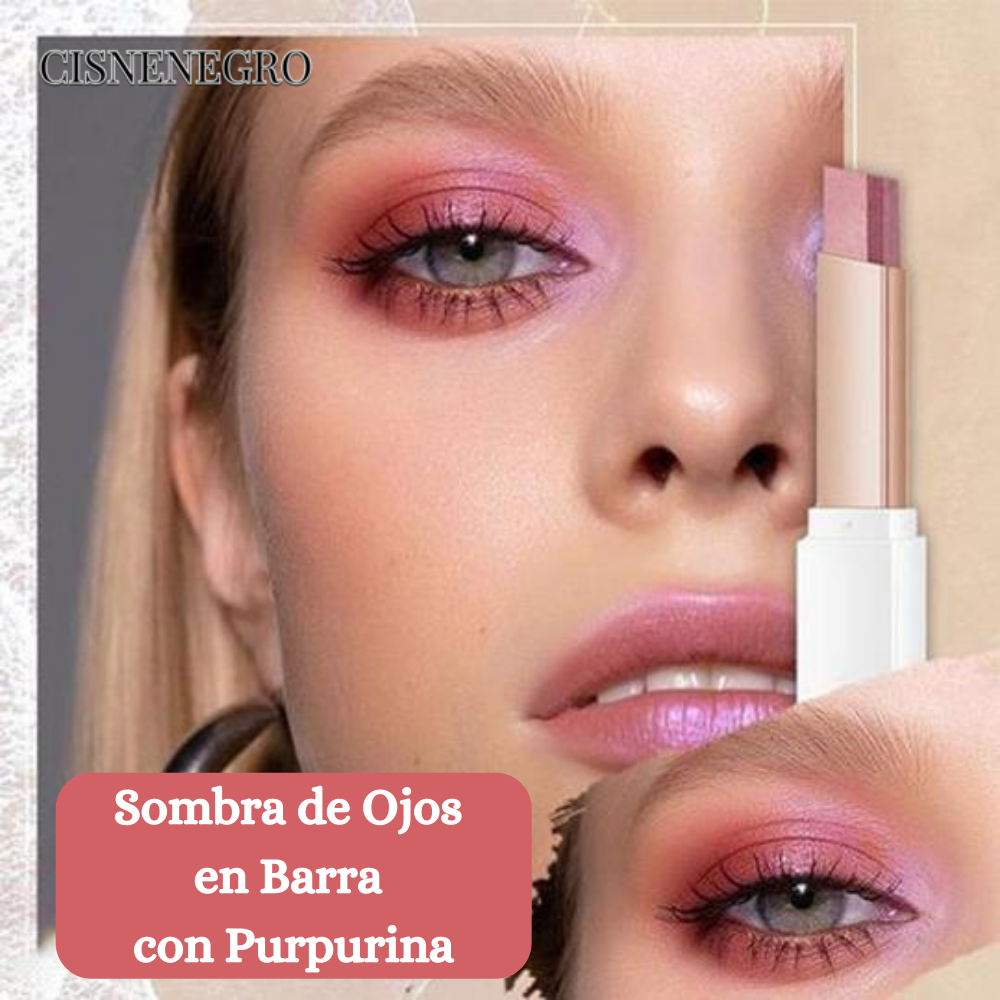 Sombra de Ojos en Barra con Purpurina