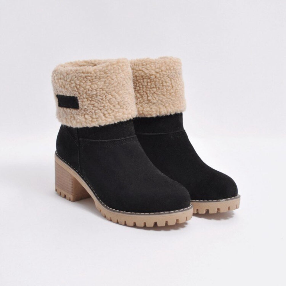 Botas Plegables con Forro de Piel - Emilia™