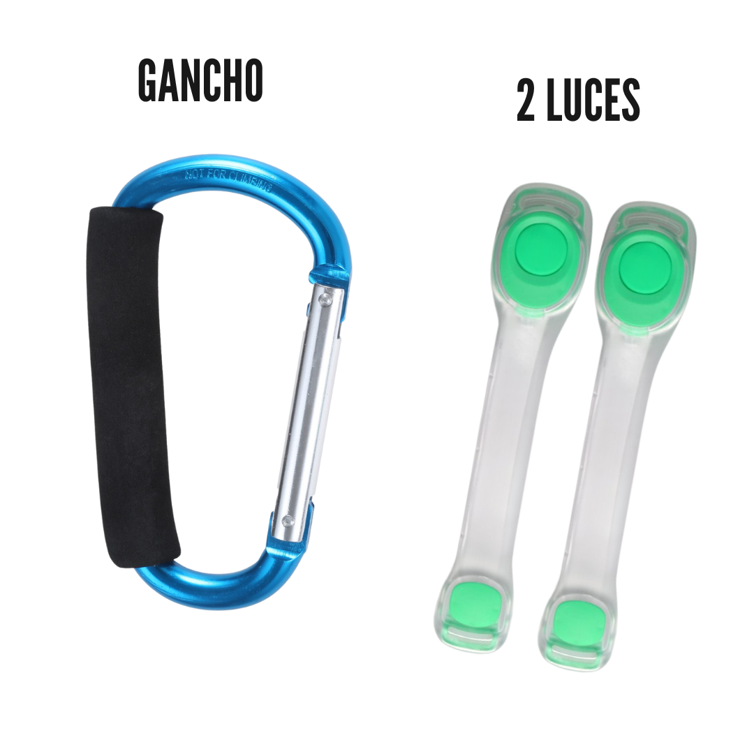 Pack Gancho Metálico + 2 Luces Deportivas