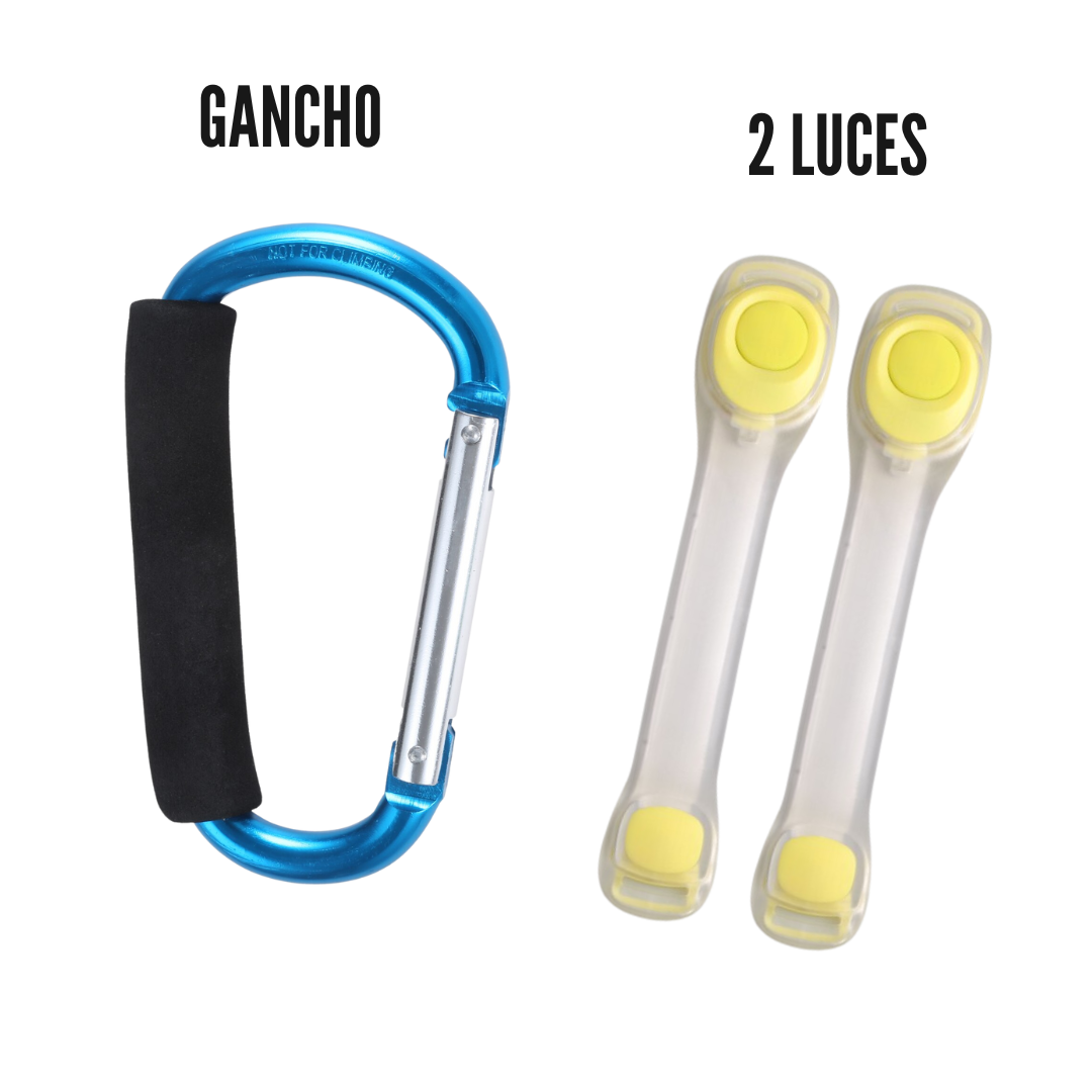 Pack Gancho Metálico + 2 Luces Deportivas