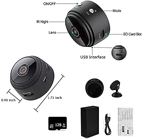 Mini Camara magnetica digital con wifi