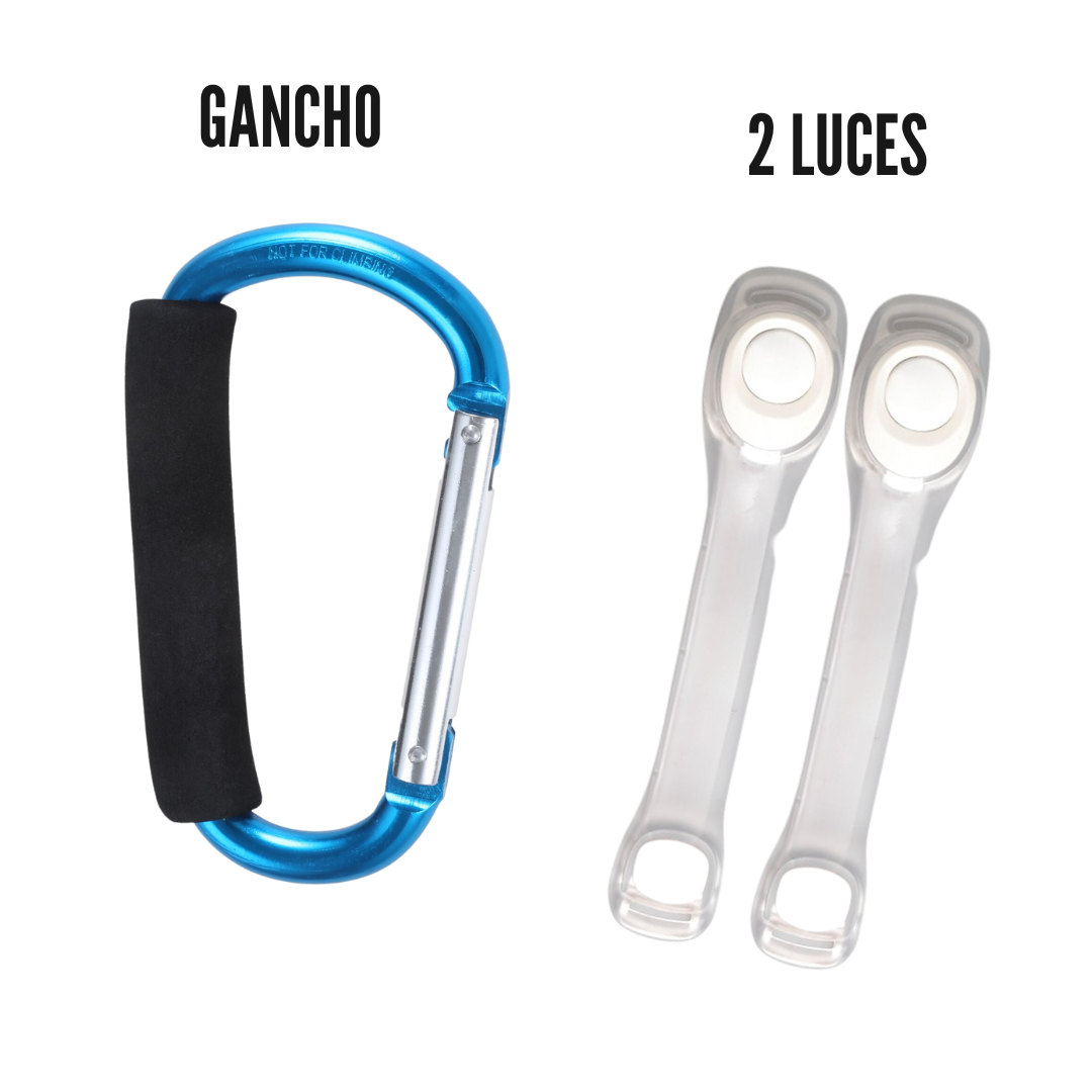 Pack Gancho Metálico + 2 Luces Deportivas