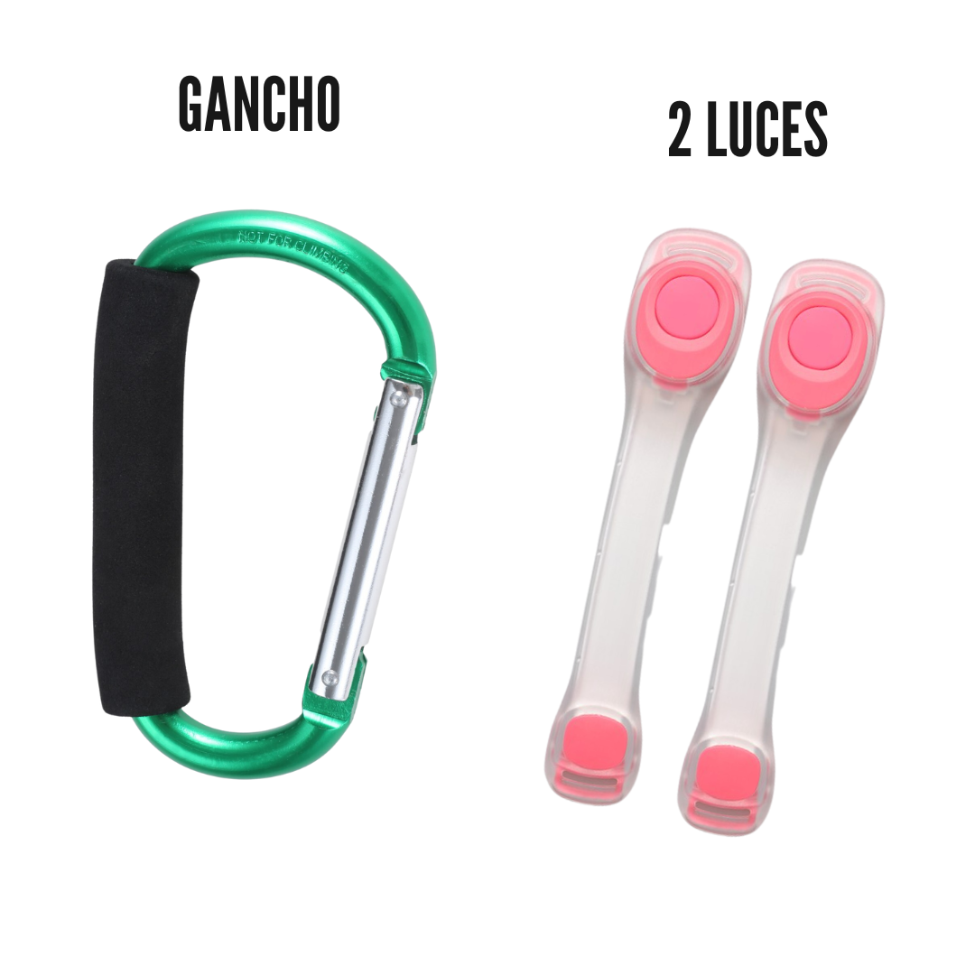 Pack Gancho Metálico + 2 Luces Deportivas