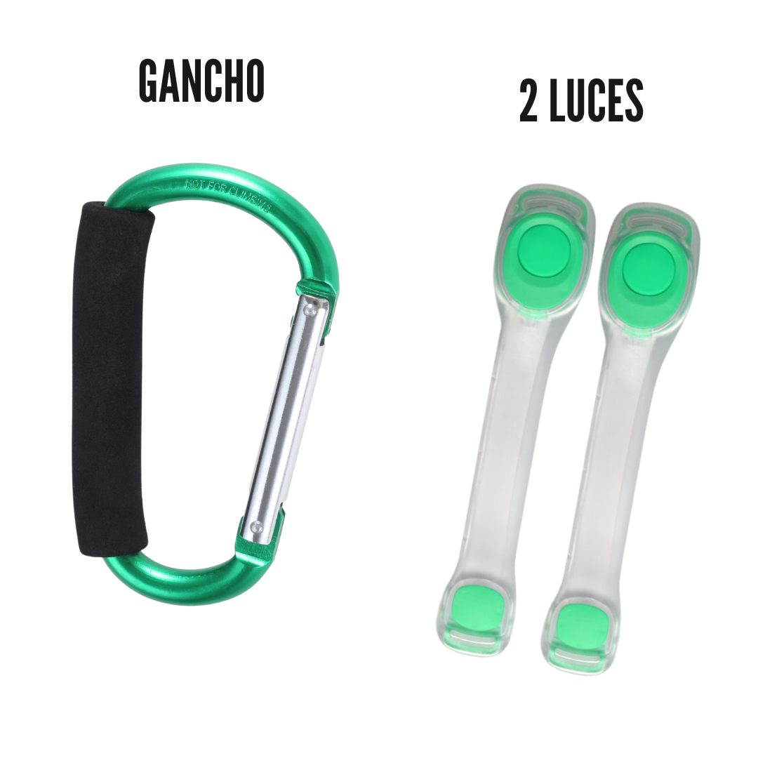 Pack Gancho Metálico + 2 Luces Deportivas