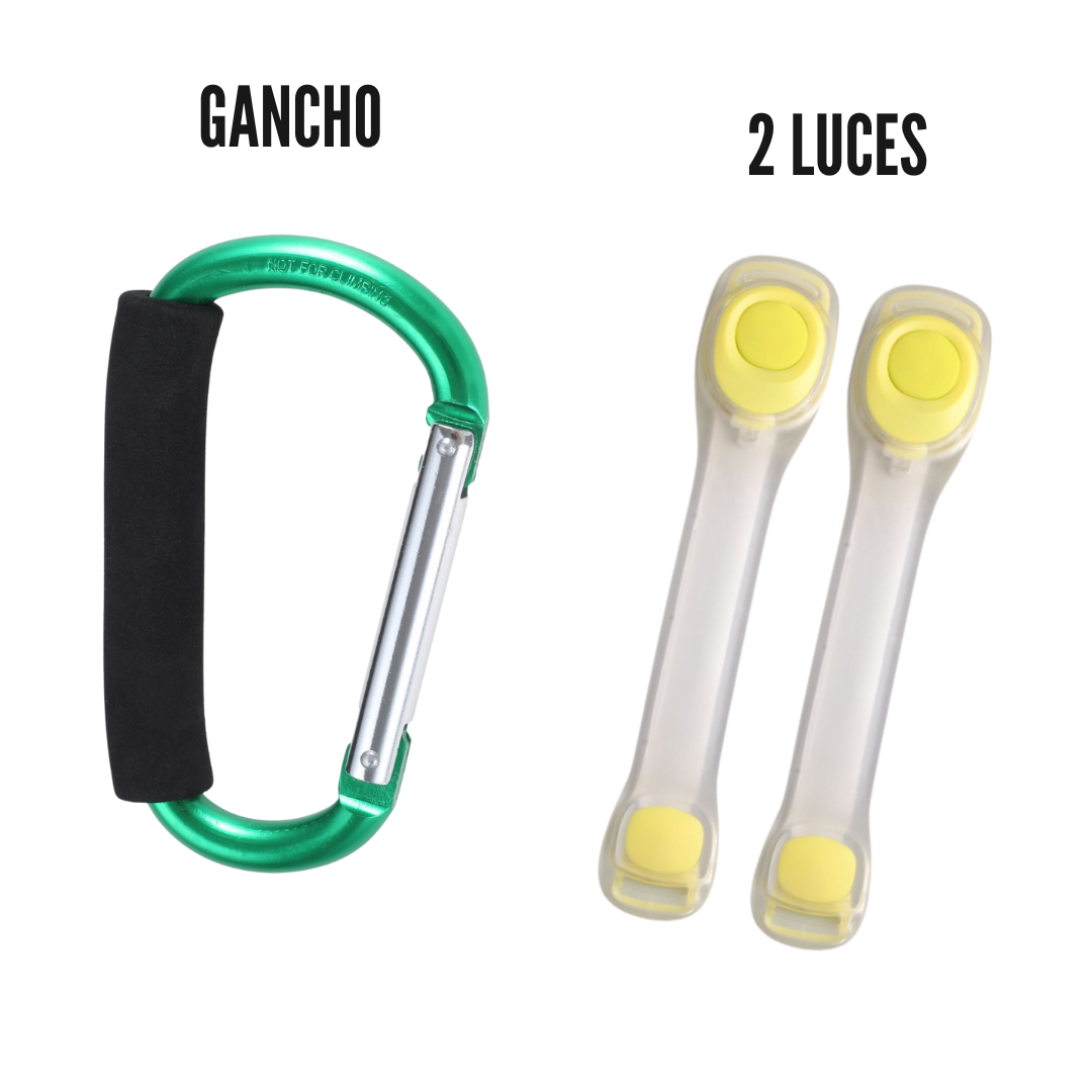 Pack Gancho Metálico + 2 Luces Deportivas