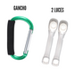 Pack Gancho Metálico + 2 Luces Deportivas