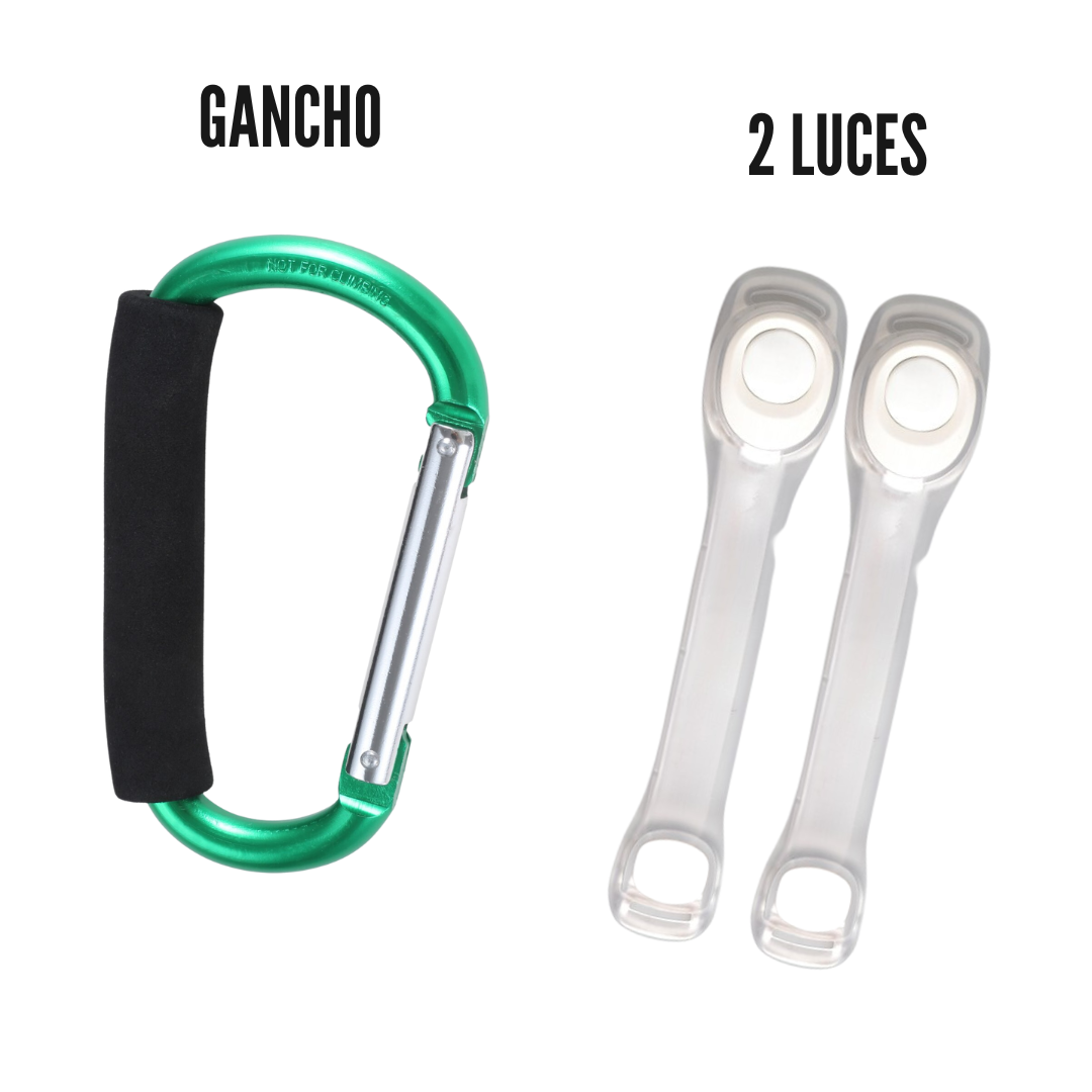 Pack Gancho Metálico + 2 Luces Deportivas