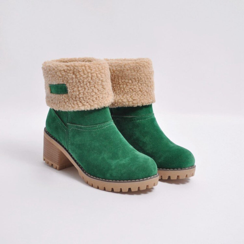 Botas Plegables con Forro de Piel - Emilia™