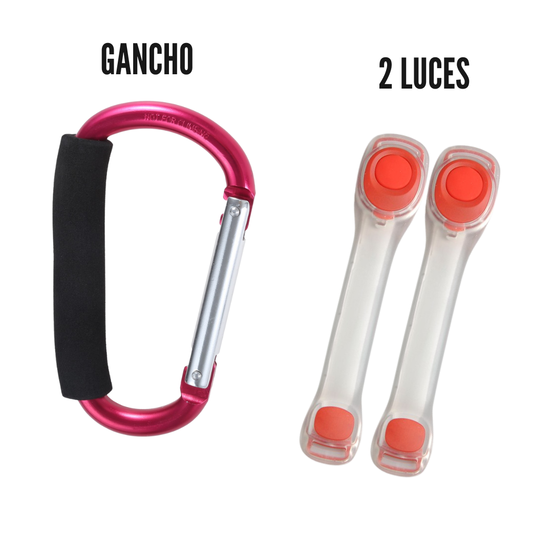 Pack Gancho Metálico + 2 Luces Deportivas