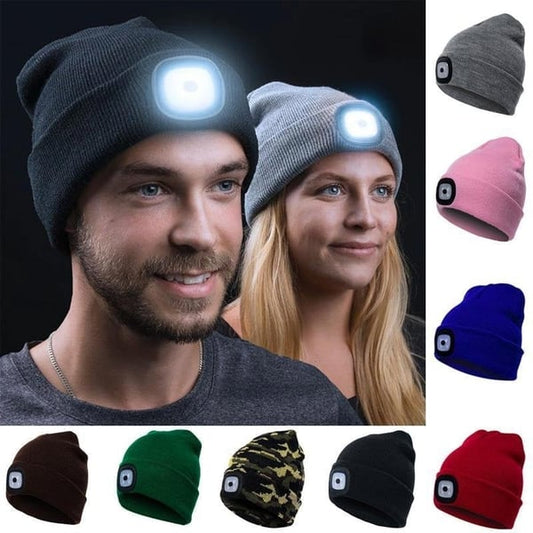 Gorro térmico con luz LED - Heat LED™