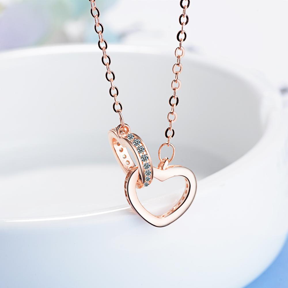 Suegra a Nuera - EL AMOR TE HIZO MI HIJA - Collar de Doble Corazón