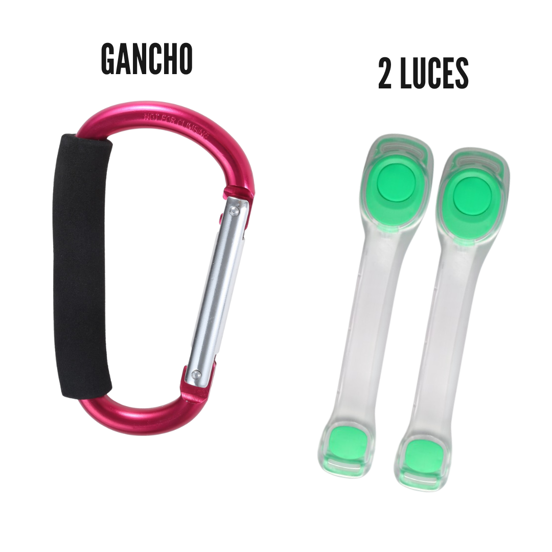 Pack Gancho Metálico + 2 Luces Deportivas