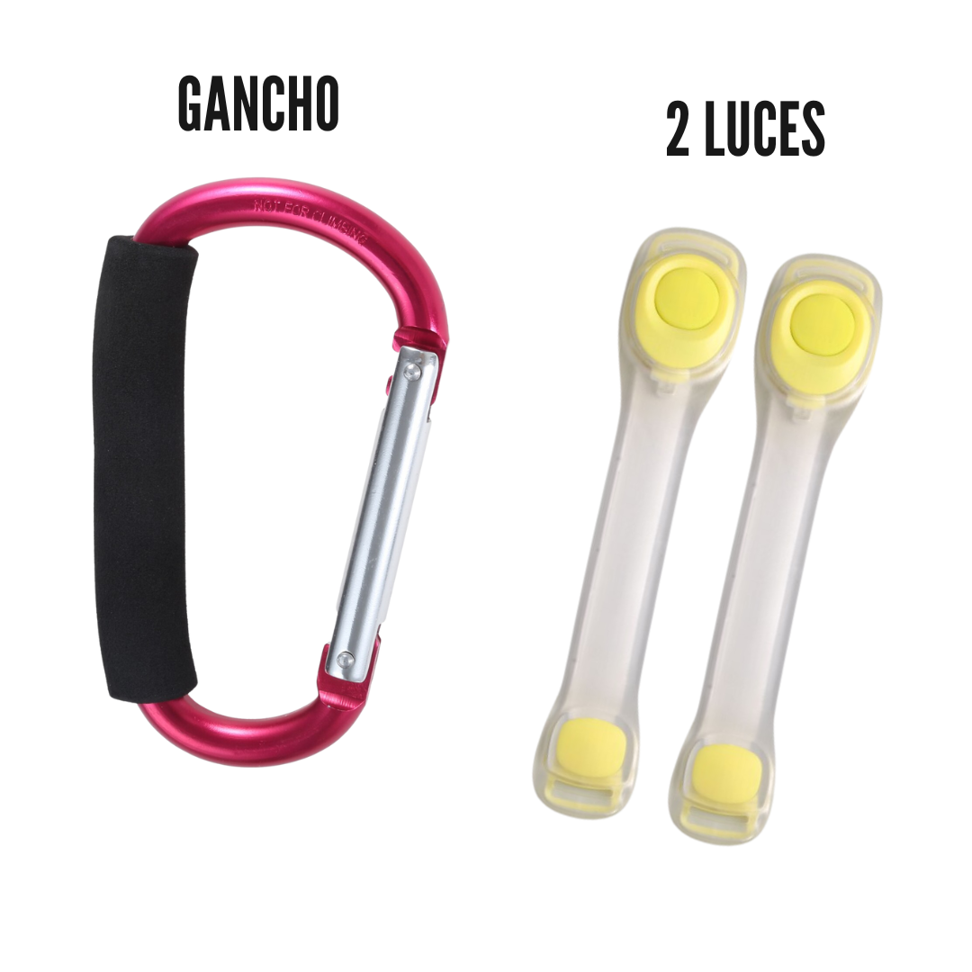 Pack Gancho Metálico + 2 Luces Deportivas