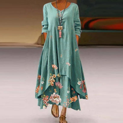 Vestido Flower Velvet
