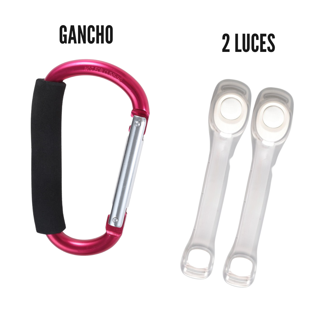 Pack Gancho Metálico + 2 Luces Deportivas