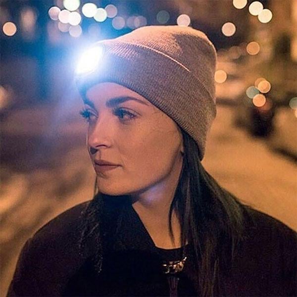 Gorro térmico con luz LED - Heat LED™