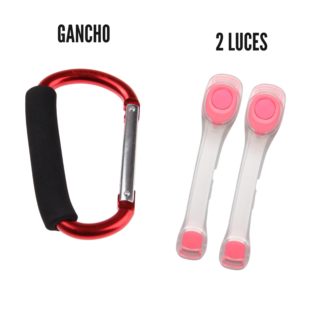 Pack Gancho Metálico + 2 Luces Deportivas