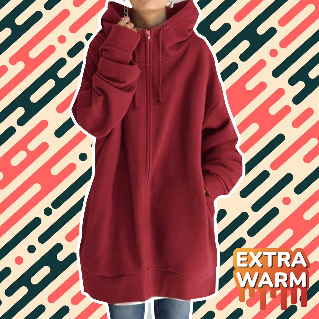 Acogedor abrigo de invierno extragrande - Extra Warm™