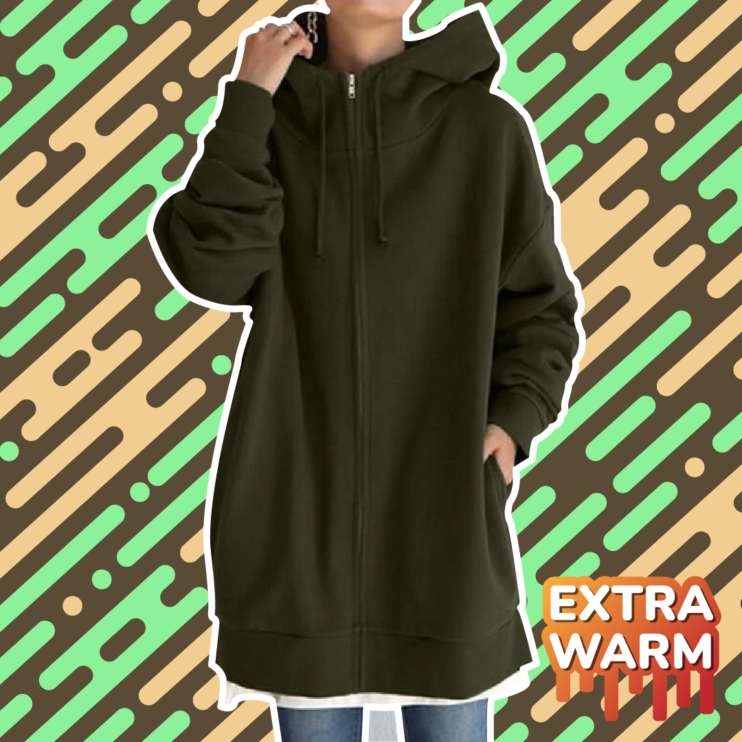 Acogedor abrigo de invierno extragrande - Extra Warm™