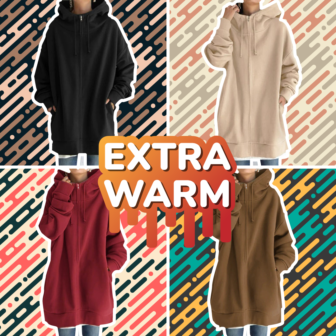 Acogedor abrigo de invierno extragrande - Extra Warm™