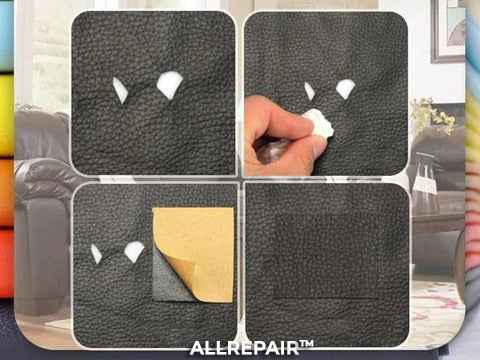 Parche reparador de Cuero Autoadhesivo - ALLREPAIR™