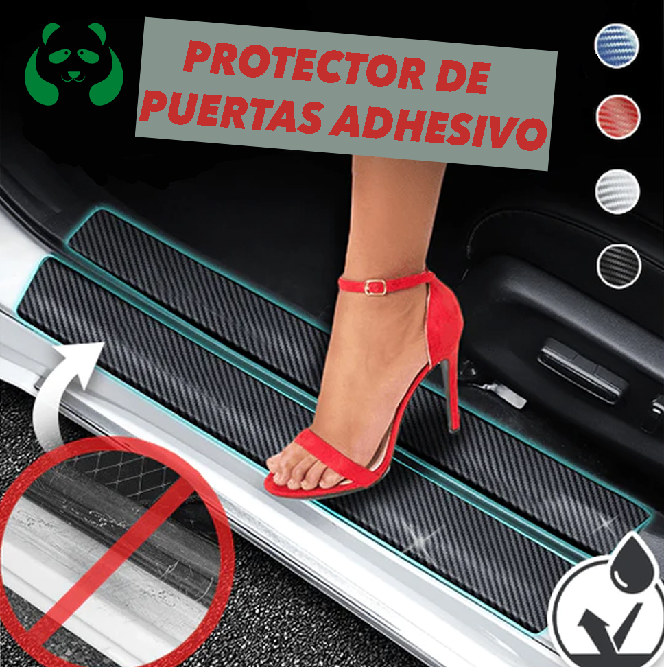 Set de 4 Protectores de pisadera para autos - ProtectCar®