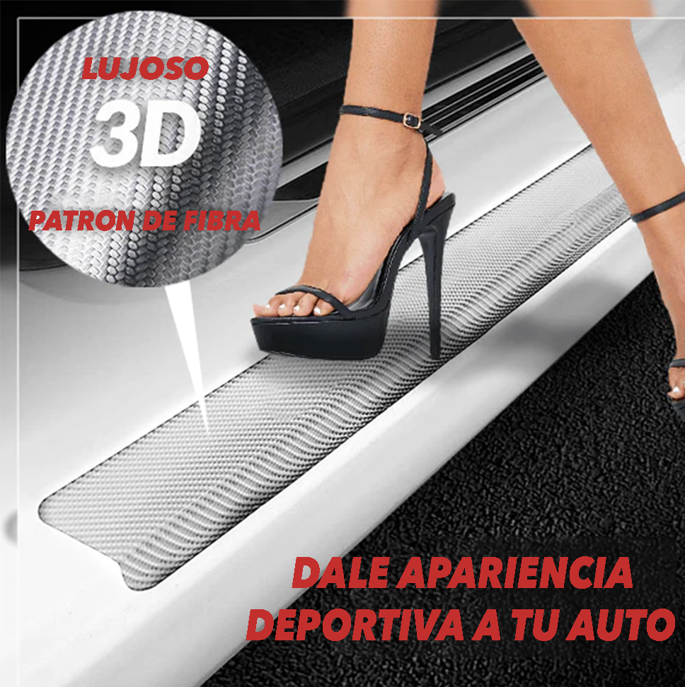 Set de 4 Protectores de pisadera para autos - ProtectCar®