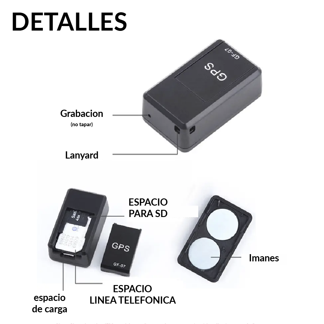 MiniG ™ GPS para auto