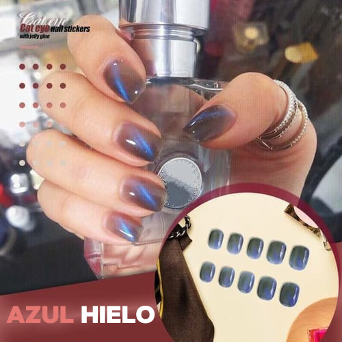 1 + 1 GRATIS 🎁 Juego de 24 Uñas autoadhesivas reutilizables - EyeNail™