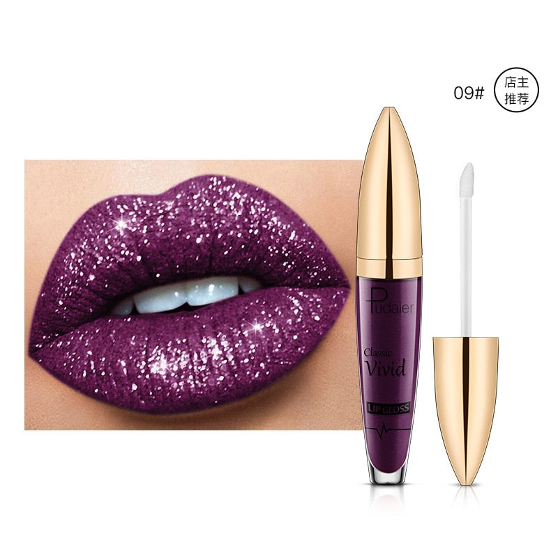Lápiz labial glitter de larga duración - GLITTER™
