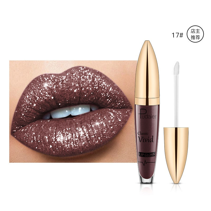 Lápiz labial glitter de larga duración - GLITTER™