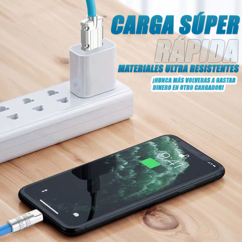 Cable indestructible de carga rapida - FASTCARG™