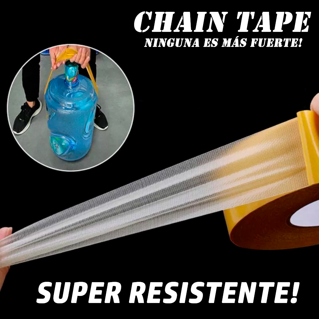 CINTA ADHESIVA DE MALLA - CHAIN TAPE™