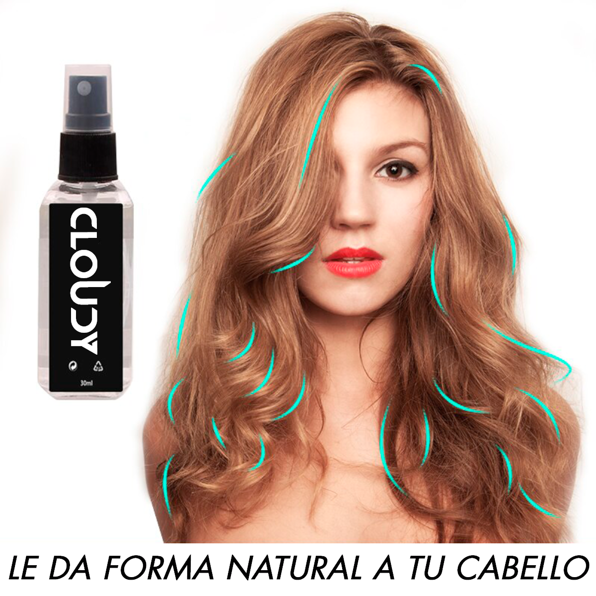 SPRAY DE VOLUMEN CABELLO - CLOUDY™