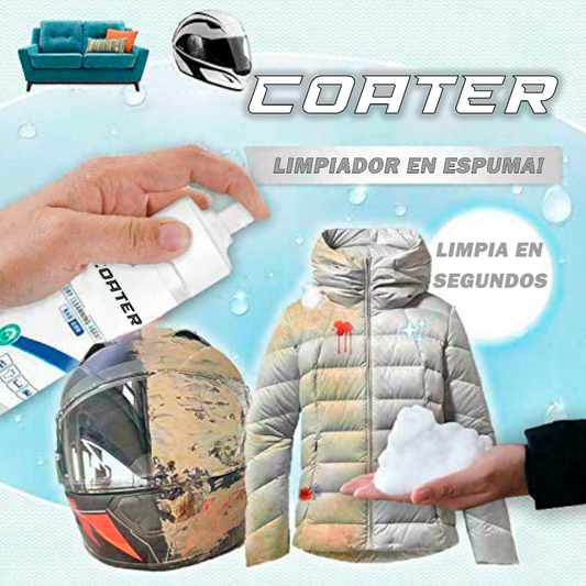 ESPUMA LIMPIADORA DE SILLONES Y ROPA - COATER™